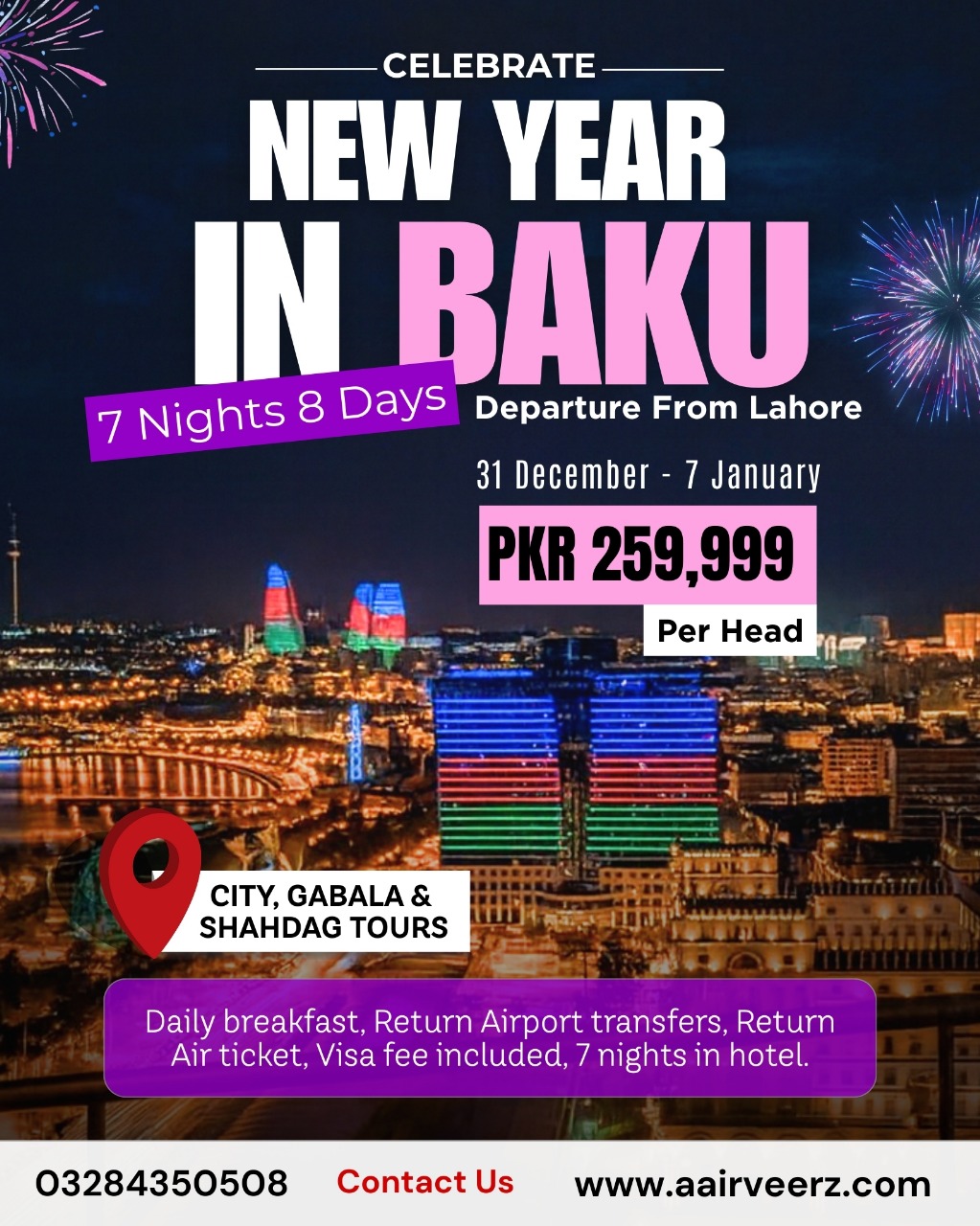 best baku tour package