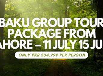 Baku Group Tour Package from Lahore – 13 to 17 June | Only PKR 204,999 Per Person